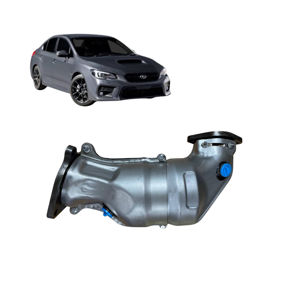 Redback Manifold Down Pipe Cat for Subaru WRX 2014-2020 - MCV707