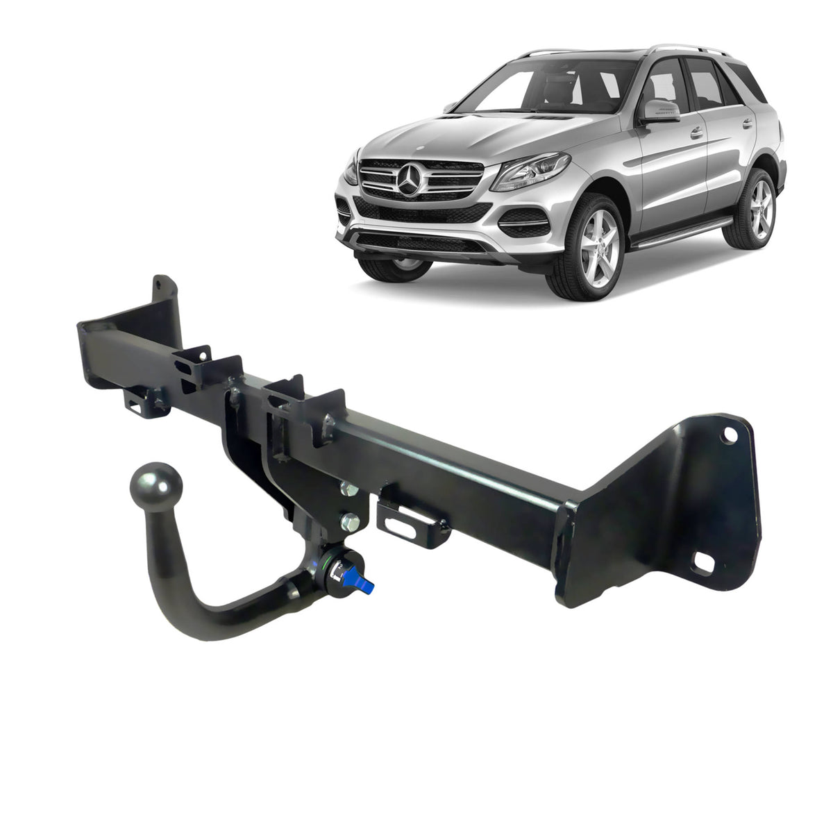 TAG Towbar European for MERCEDES-BENZ GLE-CLASS 2015-2018 | 2450kg towing - MER730V