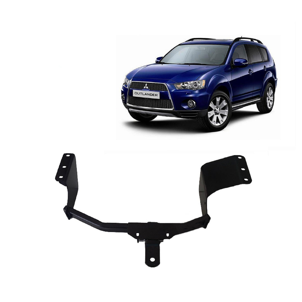 BTA Mitsubishi Outlander (11/2006 – 11/2012) Heavy Duty Towbar 1600/160kg Capacity