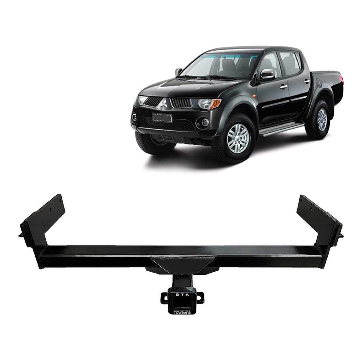 BTA Mitsubishi Triton ML Styleside with Bumper (07/2006 – 10/2009) Heavy Duty Towbar 3000/300kg Capacity