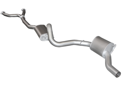Manta 3″ Aluminised Cat Back Exhaust with Centre & Rear Mufflers | Ford Falcon EL AU EB ED EF 5.0L V8 Sedan 1991–2002