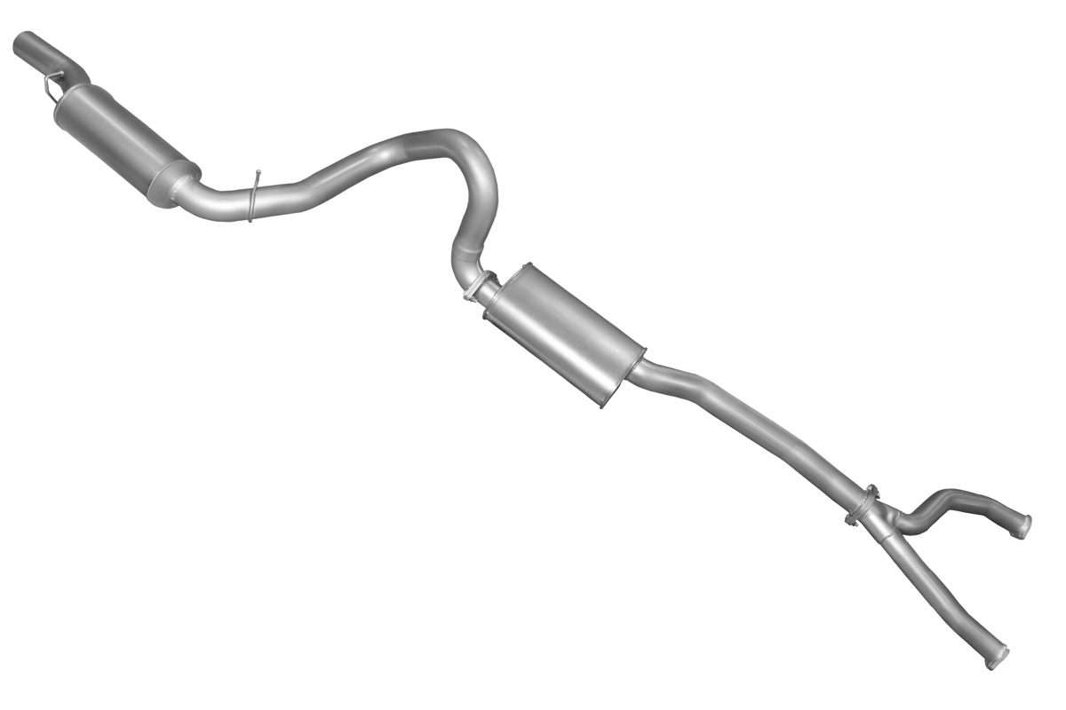 Manta 3″ Aluminised Cat Back Exhaust with Centre & Rear Mufflers | Ford Falcon EL AU EB ED EF 5.0L V8 Sedan 1991–2002