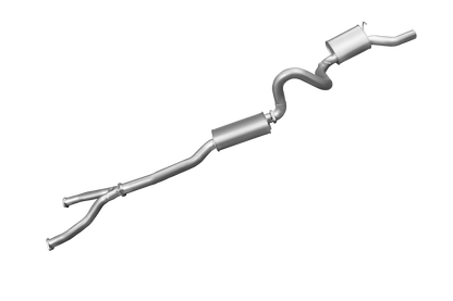 Manta 3″ Aluminised Cat Back Exhaust with Centre & Rear Mufflers | Ford Falcon EL AU EB ED EF 5.0L V8 Sedan 1991–2002