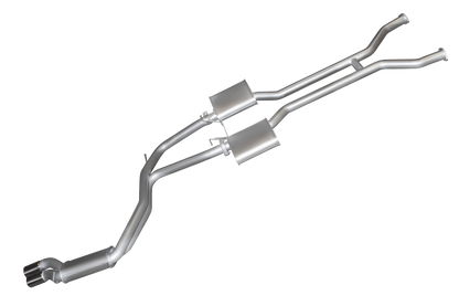 Manta | 2.5" Dual Cat Back Muffler | Ford Falcon AU 5.0L V8 Sedan IRS 1998–2002