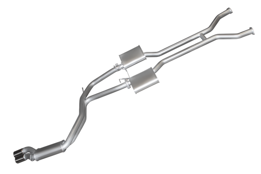 Manta | 2.5" Dual Cat Back Muffler | Ford Falcon AU 5.0L V8 Sedan IRS 1998–2002