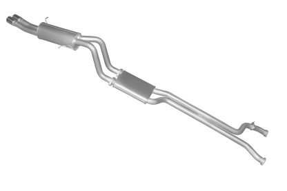 Manta | Twin 2.5" Full System with Extractors Muffler/Muffler | Ford Falcon AU 5.0L V8 Ute (including XR8) 1998–2002