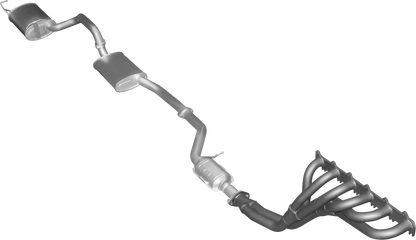 Manta | 2.5" Full System with Muffler | Ford Falcon BA BF 6 Cylinder Sedan 2002–2008