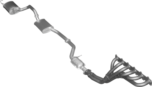 Manta | 2.5" Full System with Muffler | Ford Falcon BA BF 6 Cylinder Sedan 2002–2008