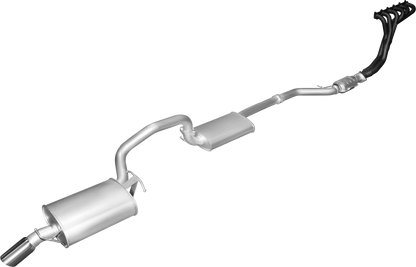 Manta | 2.5" Full System with Muffler | Ford Falcon BA BF 6 Cylinder Sedan 2002–2008
