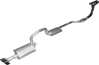 Manta | 2.5in Full Exhaust System with Mufflers | Ford Falcon XR6 4.0L 6Cyl Sedan 2002–2008