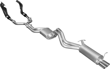 Manta | Twin 2.5" Dual Full System with Extractors & Muffler/Muffler | Ford Falcon BA BF 4V V8 Sedan & FPV GT 2002–2008