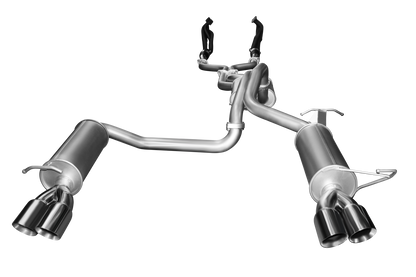 Manta | Twin 2.5" L & R Full System with Extractors & Muffler/Muffler | Ford Falcon BA BF 4V V8 Sedan & FPV GT 2002–2008