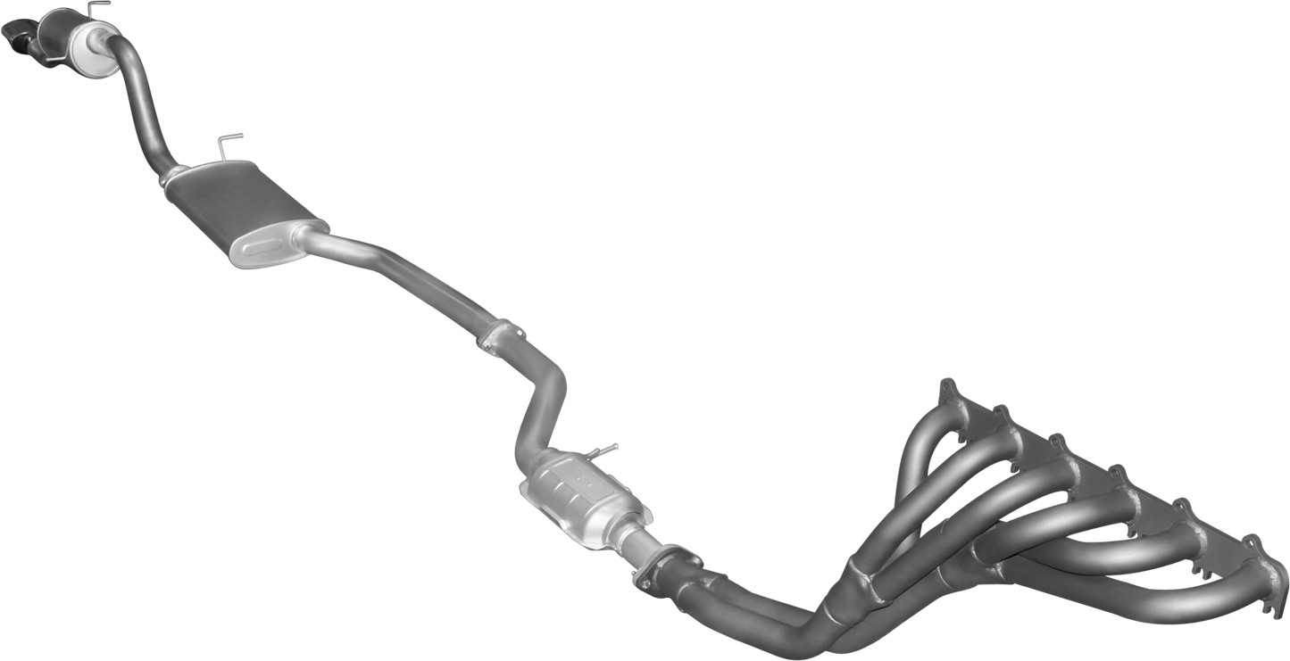 Manta | 2.5" Full Exhaust System with Muffler/Muffler | Ford Falcon BA BF XR6 4.0L 6Cyl Ute 2002–2008