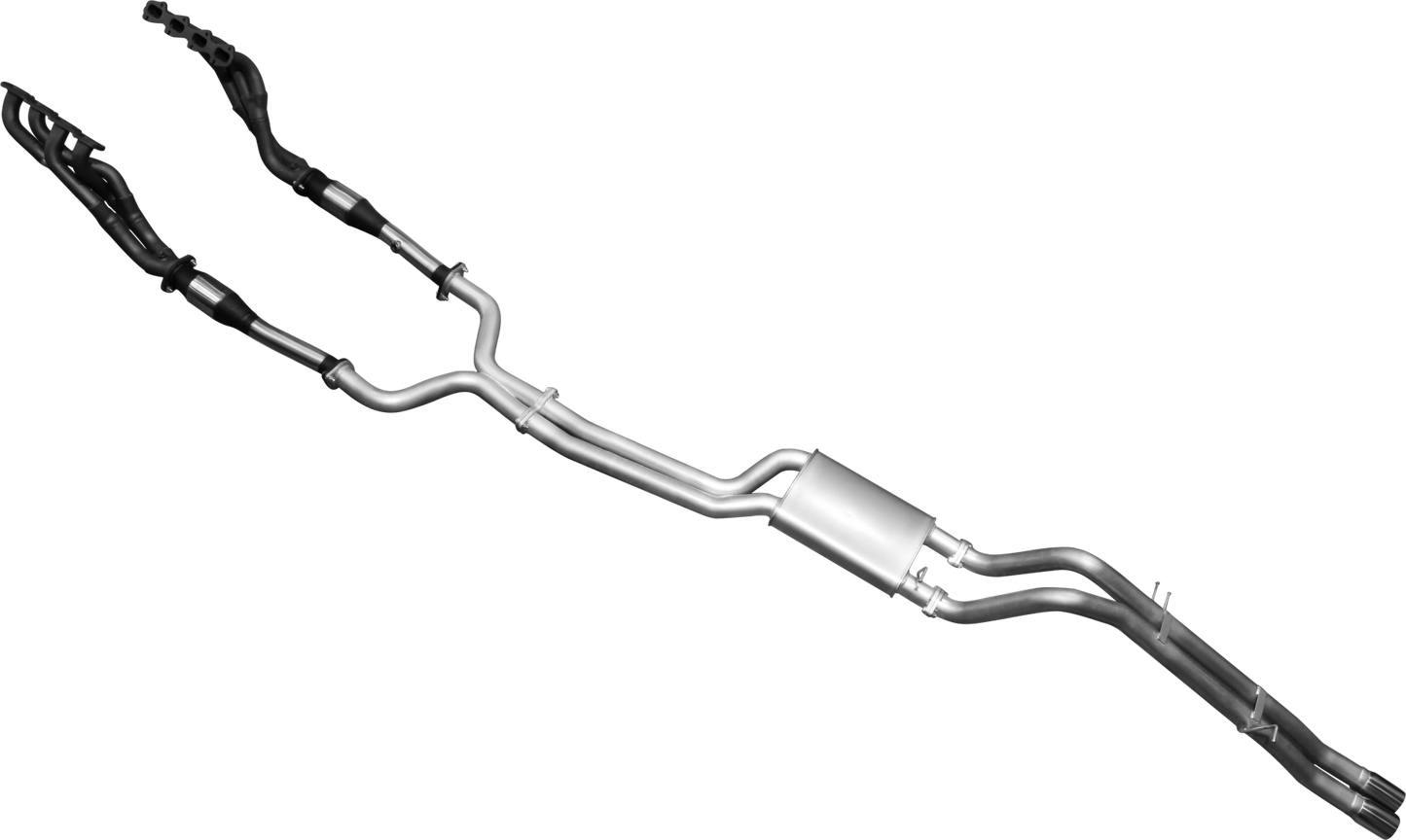 Manta | Twin 2.5" Full Exhaust System with Extractors & Muffler/Tailpipe | Ford Falcon BA BF 5.4L BOSS V8 XR8 & FPV Ute 2002–2008