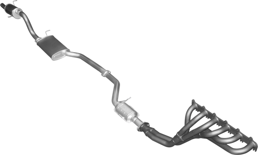 Manta | 2.5in Cat Back Full System with Muffler/Muffler | Ford Falcon FG 4.0L 6 Cylinder Ute 2008–2016