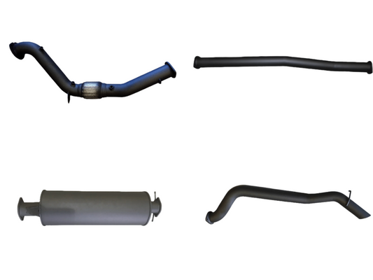 Manta | 3in Turbo Back Without Cat With Muffler | Ford PX2 Ranger 3.2L Ute 2015–2022