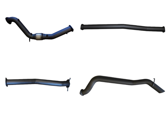Manta | 3in Turbo Back Without Cat & Without Muffler | Ford PX2 Ranger 3.2L Ute 2015–2022