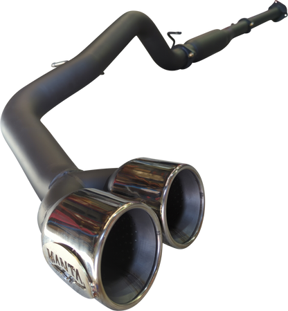 Manta - Ford Ranger Next Gen T6.2 V6 - DPF Back - 3" Single Exhaust with Twin Tip Side Exit- with Centre Hotdog