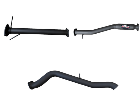 Manta - Ford Ranger Next Gen T6.2 V6 - DPF Back - 3" Single Exhaust with Tip - with Centre Hotdog