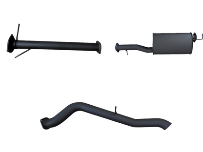 Manta - Ford Ranger Next Gen T6.2 V6 - DPF Back - 3" Single Exhaust with Tip - with Centre Muffler