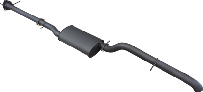 Manta - Ford Ranger Next Gen T6.2 V6 - DPF Back - 3" Single Exhaust with Tip - with Centre Muffler
