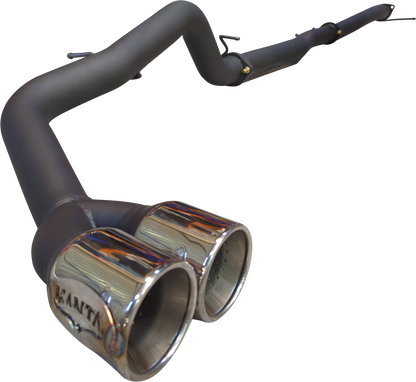Manta - Ford Ranger Ute Next Gen T6.2 4cyl 2.0 Bi-Turbo (2022-2024) - DPF Back - 3" Single Exhaust with Twin Tip Side Exit - without Centre Muffler