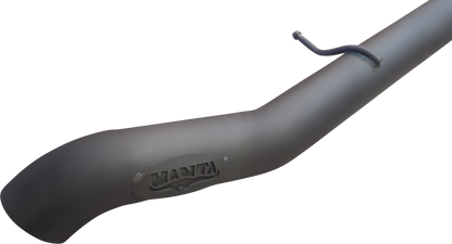 Manta - Ford RangerUte 	Next Gen T6.2 4cyl 2.0 Bi-Turbo (2022-2024) - DPF Back - 3" Single Exhaust with Tip - without Centre Muffler