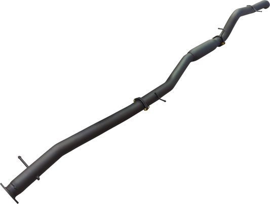 Manta - Ford Ranger Ute 	Next Gen T6.2 4cyl 2.0 Bi-Turbo (2022-2024) - DPF Back - 3" Single Exhaust with Tip - with Centre Hotdog
