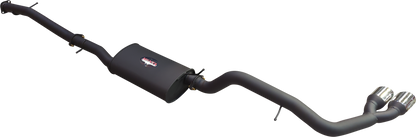 Manta - Ford Ranger Ute Next Gen T6.2 4cyl 2.0 Bi-Turbo (2022-2024) - DPF Back - 3" Single Exhaust with Twin Tip Side Exit - with Centre Muffler