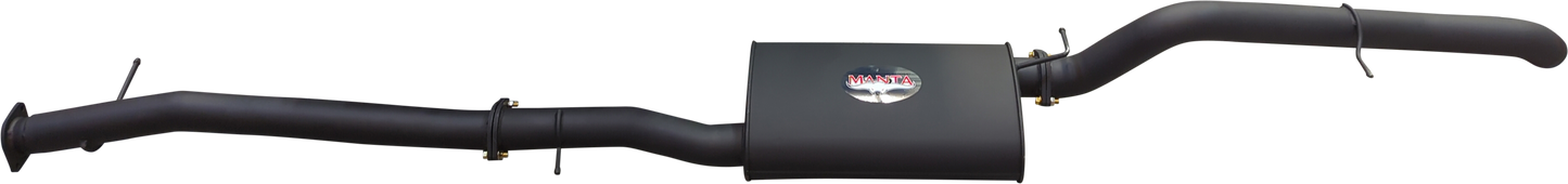 Manta - Ford Ranger Ute Next Gen T6.2 4cyl 2.0 Bi-Turbo (2022-2024) - DPF Back - 3" Single Exhaust with Single Tip - with Centre Muffler