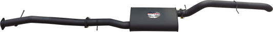 Manta - Ford Ranger Ute Next Gen T6.2 4cyl 2.0 Bi-Turbo (2022-2024) - DPF Back - 3" Single Exhaust with Single Tip - with Centre Muffler