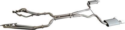 Manta | Twin 3″ Full Exhaust System with 1 7/8″ Headers Twin Tips | Ford Mustang FM S550 5.0L V8 Coupe 2015–2017