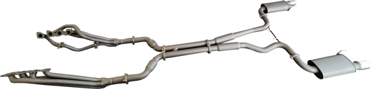 Manta | Twin 3″ Full Exhaust System with 1 7/8″ Headers Twin Tips | Ford Mustang FM S550 5.0L V8 Coupe 2015–2017