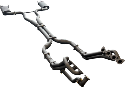 Manta | Twin 3″ Full Exhaust System with 1 7/8″ Headers Twin Tips | Ford Mustang FM S550 5.0L V8 Coupe 2015–2017