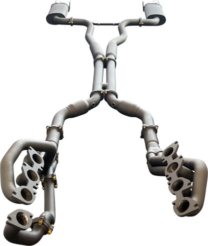 Manta | Twin 3″ Full Exhaust System with 1 7/8″ Headers Twin Tips | Ford Mustang FM S550 5.0L V8 Coupe 2015–2017