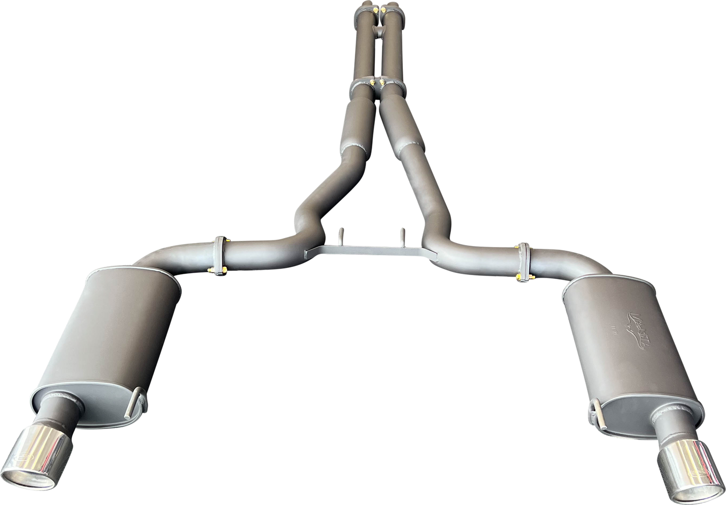 Manta | Twin 3″ Cat Back Exhaust System with Twin Tips | Ford Mustang FM S550 5.0L V8 Coupe 2015–2017