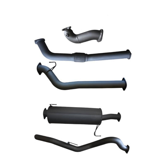 Manta | 3in Turbo Back without Cat | Holden Colorado RC 3.0L LWB Cab Chassis 2010–2012