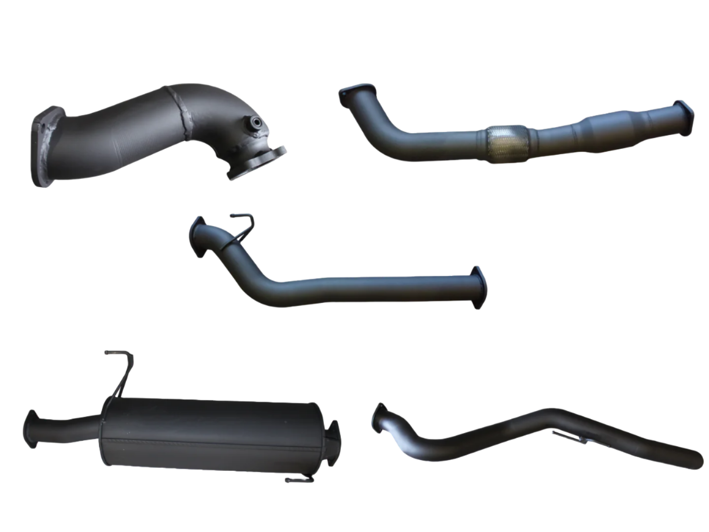 Manta | 3″ Turbo Back with Cat | Holden Rodeo RA 3.0L LWB CRD Cab Chassis 2007–2008