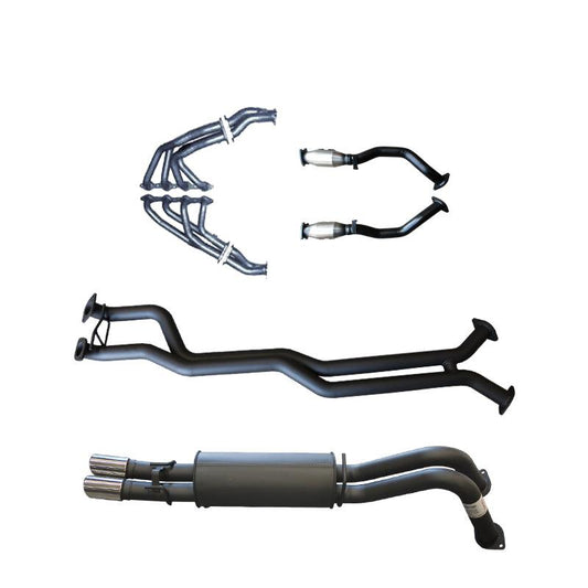 Manta | Twin 2.5″ Full Exhaust System with Extractors WOM & Muffler | Holden Commodore VY VZ V8 AWD Crewman & HSV Avalanche Ute 2003–2006