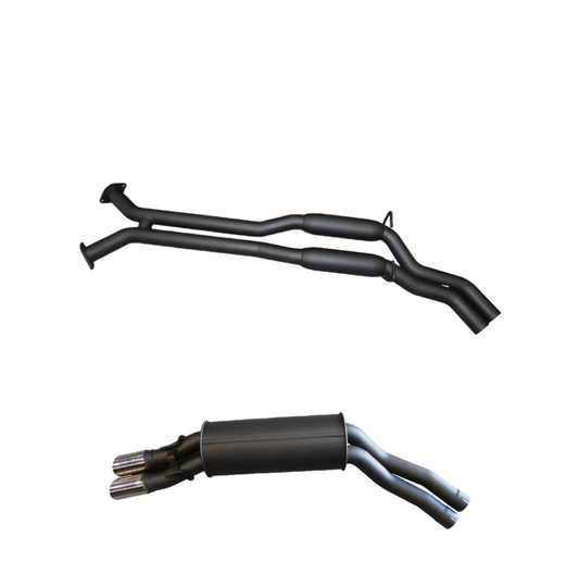Manta | Dual 2.5″ Cat Back Exhaust System | Holden Commodore VT–VZ V8 Wagon 1999–2006