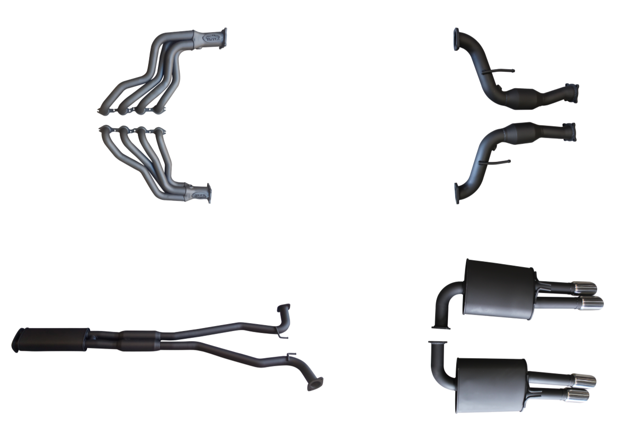 Manta | Twin 2.5″ Full Exhaust System with 1 3/4″ Headers | Holden Statesman Caprice WM WN V8 6.0L LWB Sedan 2006–2017