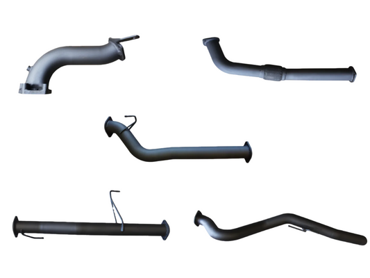 Manta | 3″ Turbo Back Without Cat & Without Muffler | Holden Rodeo RA 3.0L LWB Non CR Cab Chassis 2003–2006
