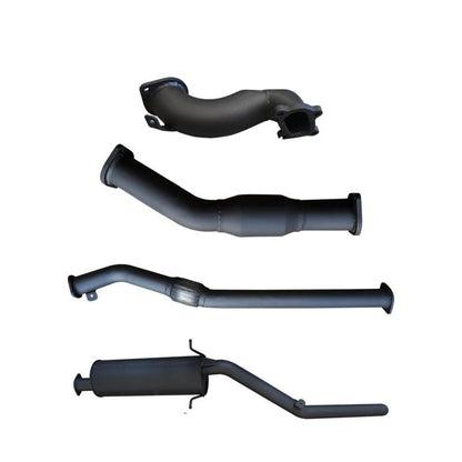 Manta 3″ Aluminised Turbo Back Exhaust with Cat & Muffler | Nissan Navara D22 2.5L Turbo Diesel Ute 2006–2015