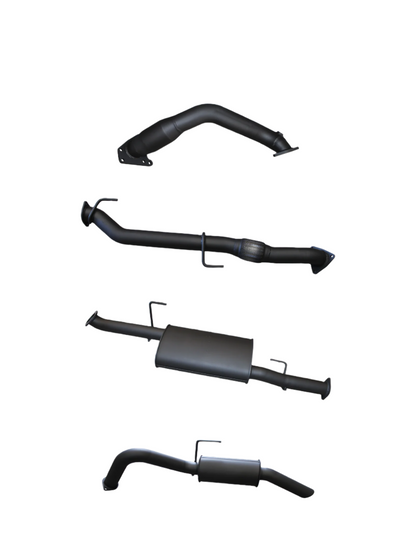 Manta | 3″ Turbo Back Exhaust System With Cat & Muffler | Nissan Navara D40 3.0L V6 Turbo Diesel Auto Ute 2011–2015
