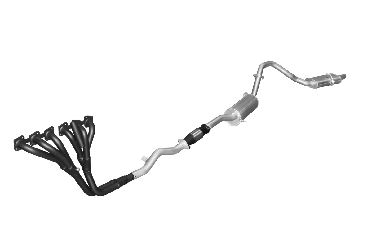 Manta 2.5″ Aluminised Full System with Centre Muffler & Rear Hotdog | Nissan Patrol GU 4.5L TB45 Petrol Wagon 1997–2001