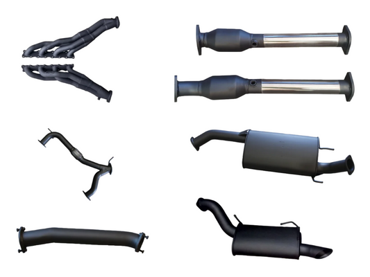 Manta | 3″ Full Exhaust System with Extractors, Hi Flow Cats & Centre Muffler | Nissan Patrol Y62 5.6L V8 & Infiniti QX80 Wagon 2012–2025