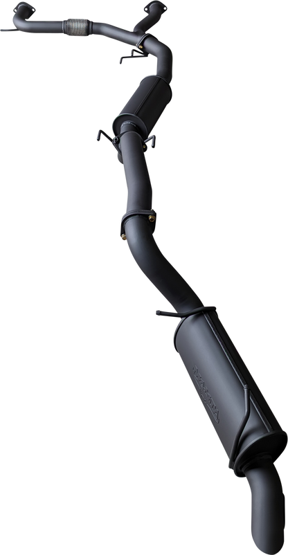 Manta | 3″ Cat Back Exhaust with Small Centre Muffler | Nissan Patrol Y62 5.6L V8 & Infiniti QX80 Wagon 2012–2025