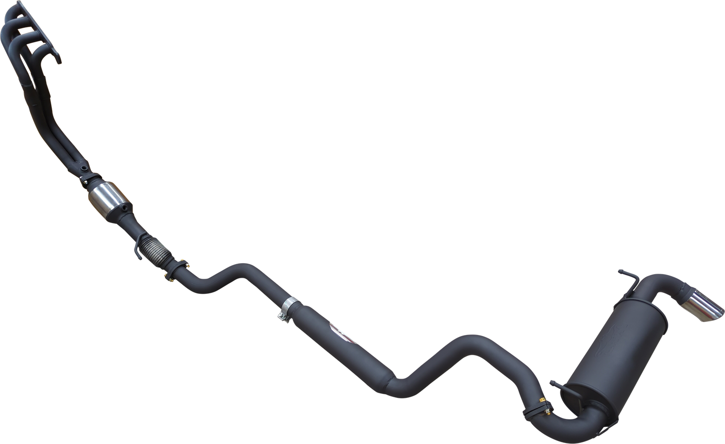 Manta | 2.5″ Full Exhaust System with Centre Hotdog & Rear Muffler | Suzuki Jimny GJ 1.5L SWB 3 Door 2018–2025