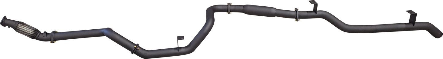 Manta | 3″ Turbo Back Exhaust No Cat with Hotdog | Toyota Landcruiser VDJ79 V8 Single Cab Ute 2007–2016