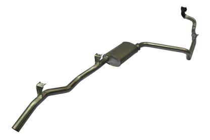 Manta | 3″ Turbo Back Exhaust System with Muffler | Toyota LandCruiser HDJ79 4.2L Turbo Diesel Ute 2001–2006